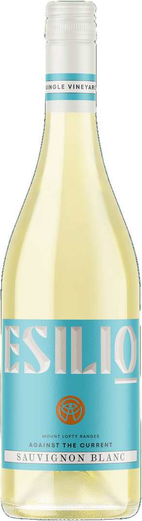 Esilio Against The Current Sauvignon Blanc 2024 bottle — Mount Lofty Ranges Zone